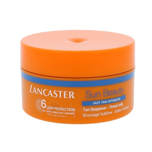 Saulės kremas Lancaster Sun Beauty Tan Deepener Tinted Jelly SPF6 Cosmetic 200ml paveikslėlis 1 iš 1