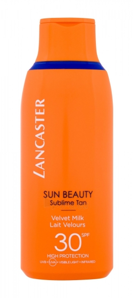 Saulės kremas Lancaster Sun Beauty Velvet Milk SPF30 Cosmetic 175ml paveikslėlis 1 iš 1