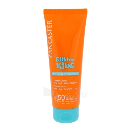 Saulės kremas Lancaster Sun For Kids Comfort Cream Water Resistant SPF50 Cosmetic 125ml paveikslėlis 1 iš 1