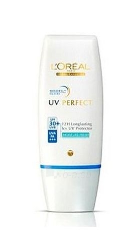 Sun cream L'Oreal Paris 12h UV Perfect UV Protector SPF 30 Cosmetic 30ml paveikslėlis 1 iš 2