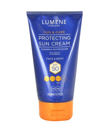 Saulės kremas Lumene Sun & Care Protecting Sun Cream SPF50 Cosmetic 150ml paveikslėlis 1 iš 1
