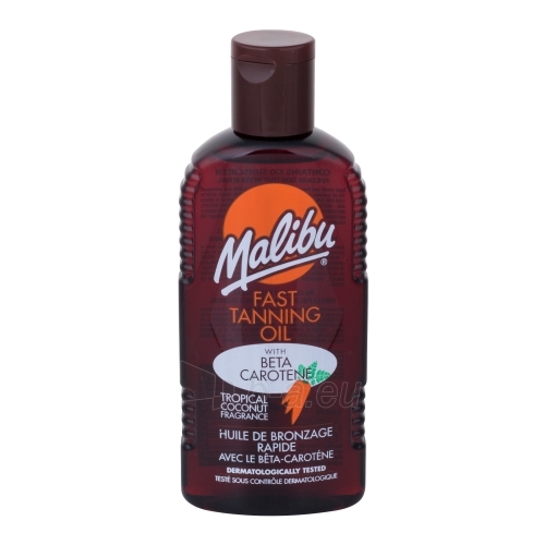 Saulės kremas Malibu Fast Tanning Oil Cosmetic 200ml paveikslėlis 1 iš 1