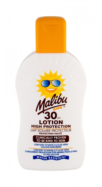Saulės kremas Malibu Kids Lotion Sun Body Lotion 200ml SPF30 paveikslėlis 1 iš 1