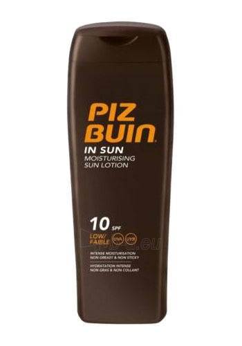 Sun cream Piz Buin In Sun Moisturising Lotion SPF10 Cosmetic  200ml  paveikslėlis 1 iš 1