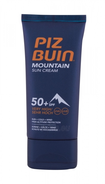 Крем от солнца Piz Buin Mountain Sun Cream SPF50 50мл Косметика paveikslėlis 1 iš 1