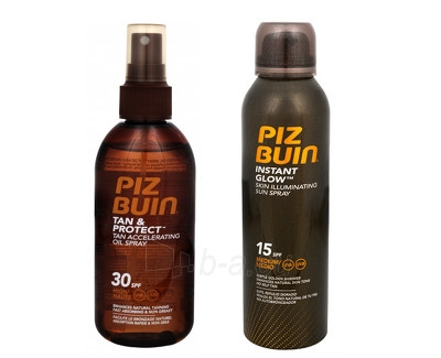 Saulės kremas Piz Buin Set Sun Protection SPF 30 Tan & Protect 1 + 1 Free paveikslėlis 1 iš 1