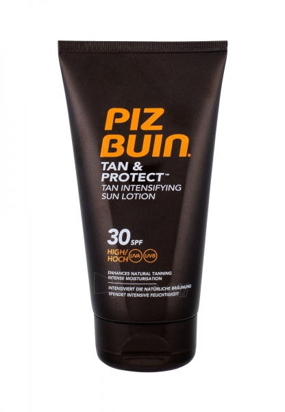 Saulės kremas PIZ BUIN Tan & Protect Tan Intensifying Sun Lotion Sun Body Lotion 150ml SPF30 paveikslėlis 1 iš 1