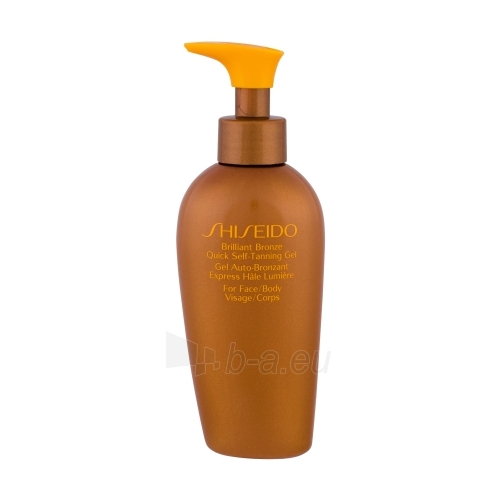 Sun krēms Shiseido Brilliant Bronze Quick Self Tanning Gel Cosmetic 150ml paveikslėlis 1 iš 1