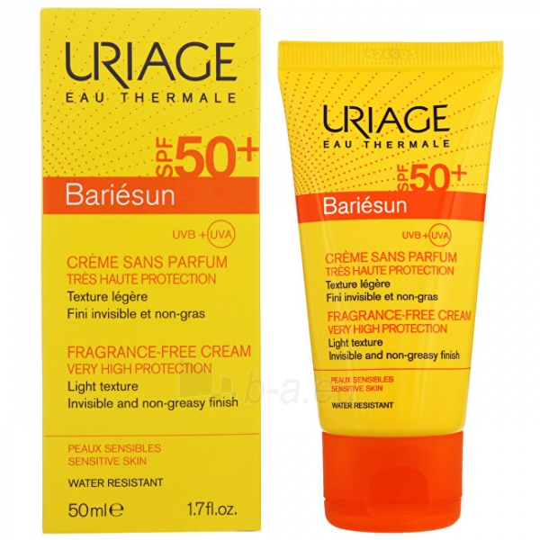 Saulės kremas Uriage Facial Sunscreen SPF 50+ Bariésun (Very High Protection Cream) 50 ml paveikslėlis 1 iš 1