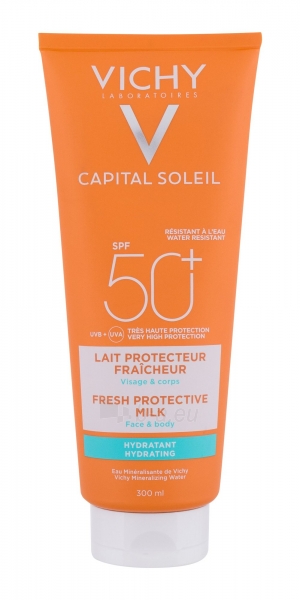 Sun cream Vichy Capital Soleil Milk SPF 50 Cosmetic 300ml paveikslėlis 1 iš 1