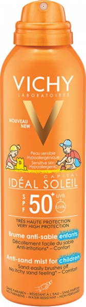 Saulės kremas Vichy Tanning mist for children SPF50 Ideal Soleil (Anti-Sand Mist for Children) 200 ml paveikslėlis 1 iš 1