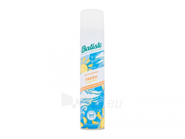 Sausas šampūnas plaukams Batiste Dry Shampoo Fresh Cosmetic 200ml paveikslėlis 1 iš 1