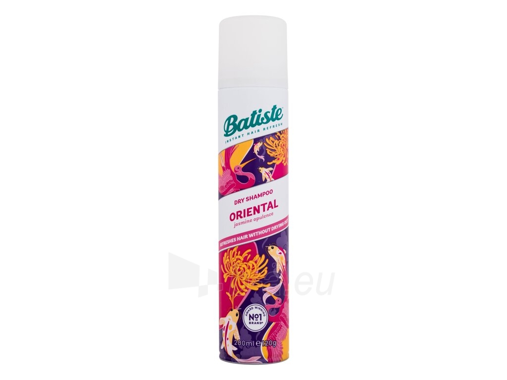 Sausas šampūnas plaukams Batiste Dry Shampoo Oriental Cosmetic 200ml paveikslėlis 1 iš 1