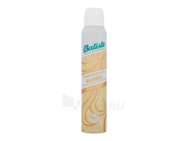 Sausas šampūnas plaukams Batiste Dry Shampoo Plus Brilliant Blonde Cosmetic 200ml paveikslėlis 1 iš 1