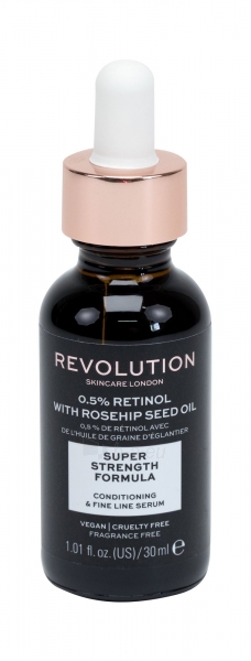 Sausos odos serumas Makeup Revolution London Skincare 0,5% Retinol with Rosehip Seed Oil 30ml paveikslėlis 1 iš 1