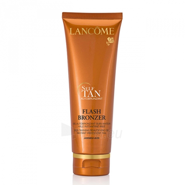 Savaiminio įdegio gelis Lancome Bronzing bronzing gel legs with vitamin E Flash Bronze r (Self-Tanning Beautifying Gel) 125 ml paveikslėlis 1 iš 1