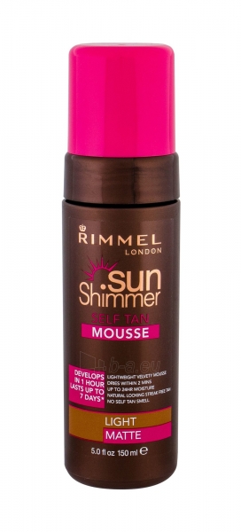 Savaiminio įdegio produktas Rimmel London Sun Shimmer Light Self Tan Self Tanning Product 150ml paveikslėlis 1 iš 1