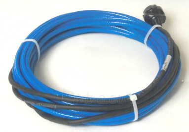 Savireguliuojantis šildymo kabelis DEVI DPH-10 8m 80W su pajungimo laidu paveikslėlis 1 iš 1