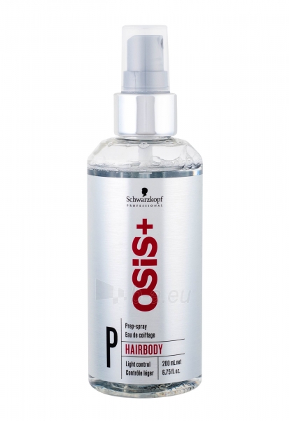 Schwarzkopf Osis+ Hairbody Prep-Spray Cosmetic 200ml paveikslėlis 1 iš 1