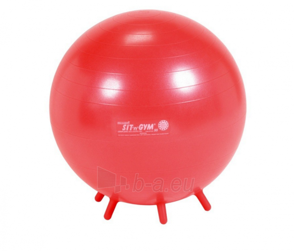 Sėdėjimo kamuolys 55 cm Raudonas paveikslėlis 1 iš 1