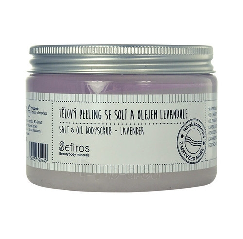 Sefiros Salt & Oil Bodyscrub Lavender Cosmetic 300ml paveikslėlis 1 iš 1