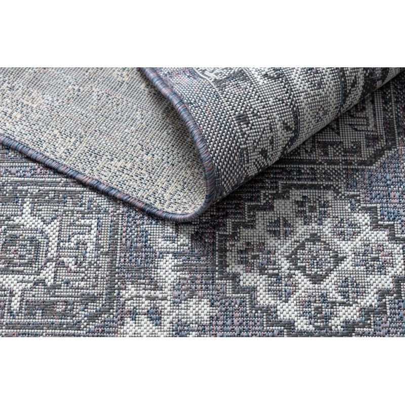 Sendinto dizaino kilimas su mėlynais atspalviais SION Ornamentas | 120x170 cm paveikslėlis 14 iš 16