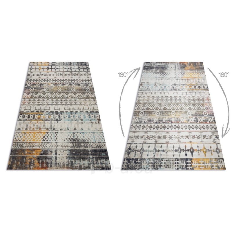 Sendinto dizaino lauko kilimas MUNDO Boho | 160x220 cm paveikslėlis 2 iš 17