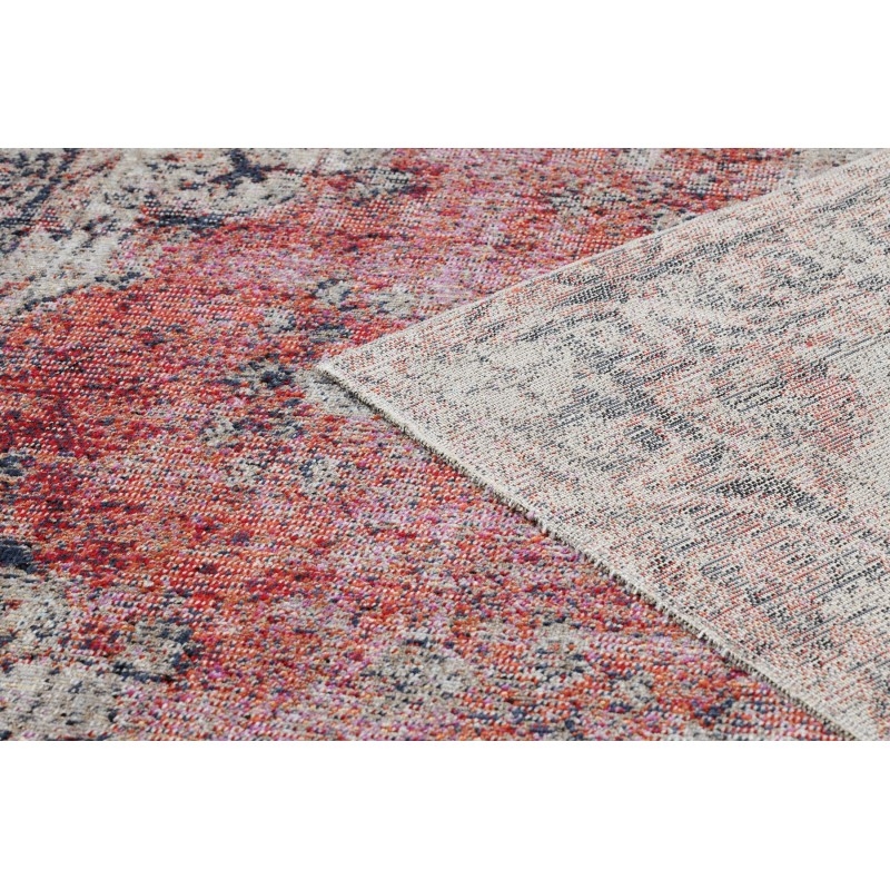 Sendinto dizaino lauko kilimas su raudonais akcentais MUNDO | 120x170 cm paveikslėlis 15 iš 16