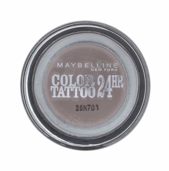 Maybelline Color Tattoo 24H Gel-Cream Eyeshadow Cosmetic 4g 40 Permanent Taupe paveikslėlis 1 iš 2