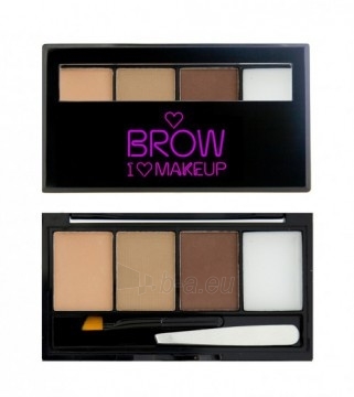 Šešėliai antakiams Makeup Revolution Set Brow I Love Brows (Palette For Brow) 3 g paveikslėlis 1 iš 1