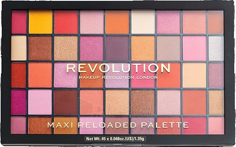 Šešėliai Revolution Maxi Reloaded Palette Big Big Love 60.75 g paveikslėlis 1 iš 2