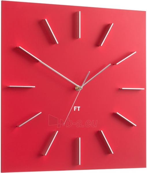 Sieninis laikrodis Future Time Square Red FT1010RD paveikslėlis 1 iš 4