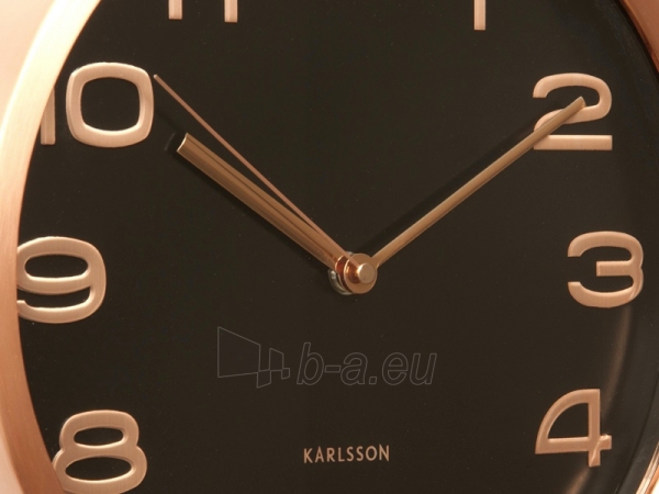 Sieninis laikrodis Karlsson KA5578BK paveikslėlis 3 iš 3