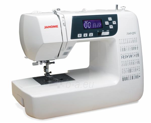 Sewing machines JANOME QXL 605 paveikslėlis 3 iš 3