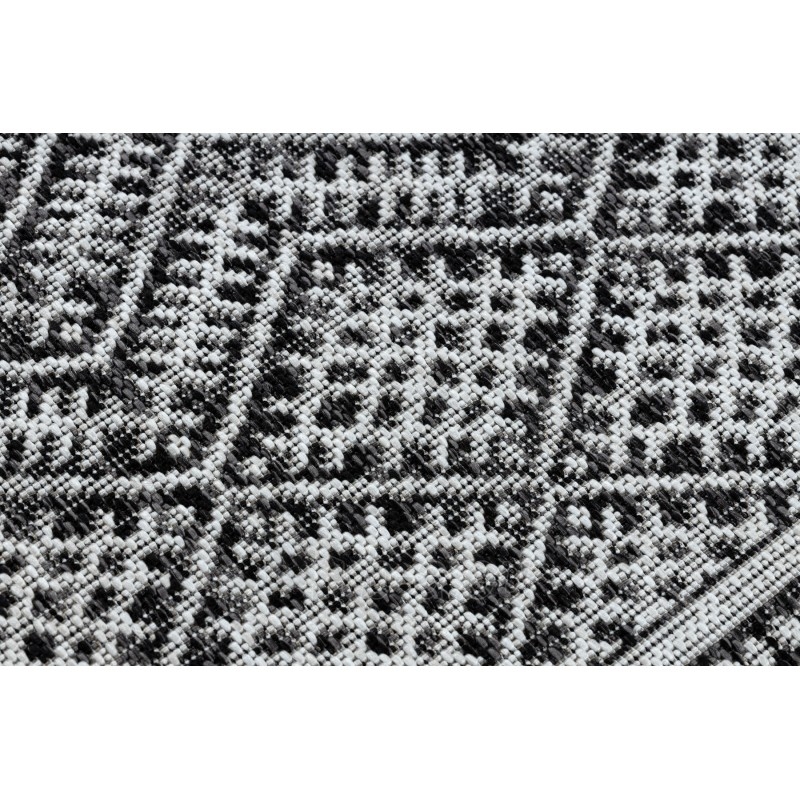 Sizalio kilimas su juodais raštais SION Boho | 120x170 cm paveikslėlis 6 iš 16