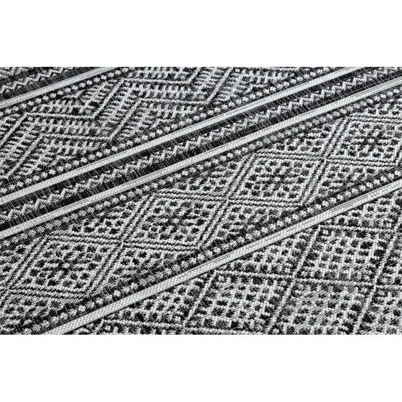 Sizalio kilimas su juodais raštais SION Boho | 120x170 cm paveikslėlis 5 iš 16