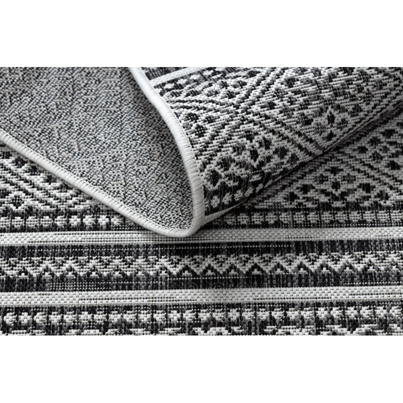 Sizalio kilimas su juodais raštais SION Boho | 140x190 cm paveikslėlis 14 iš 16