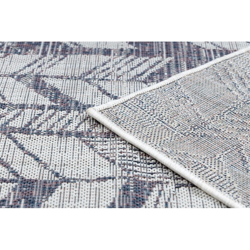 Sizalio kilimas su mėlynais raštais SION Chevron | 120x170 cm paveikslėlis 15 iš 16