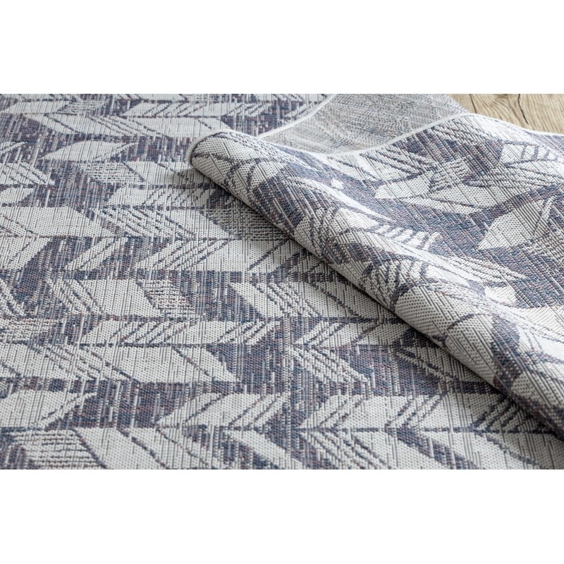 Sizalio kilimas su mėlynais raštais SION Chevron | 180x270 cm paveikslėlis 11 iš 16