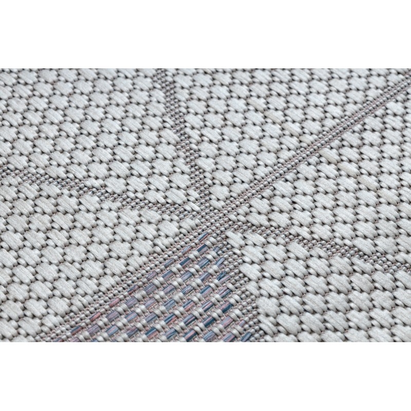 Sizalio kilimas su rožinės spalvos efektais SION Trikampiai | 180x270 cm paveikslėlis 6 iš 16