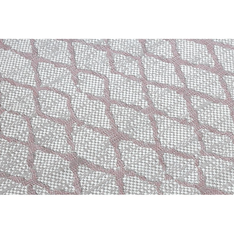 Sizalio kilimas su rožinės spalvos raštu SION | 120x170 cm paveikslėlis 5 iš 15