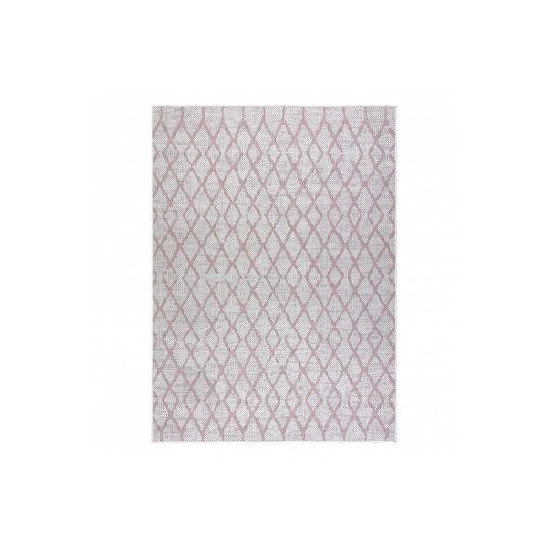 Sizalio kilimas su rožinės spalvos raštu SION | 120x170 cm paveikslėlis 2 iš 15