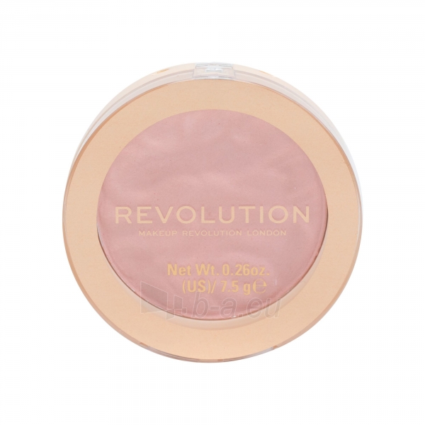 Skaistalai Makeup Revolution London Re-loaded Peaches & Cream Blush 7,5g paveikslėlis 1 iš 2