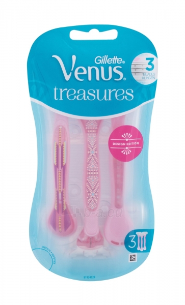 Skustuvas Gillette Venus Treasures Collection Razor 3vnt paveikslėlis 1 iš 1