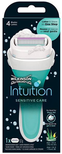Skustuvas moterims Wilkinson Sword Wilkinson Intuition Naturals Sensitive paveikslėlis 1 iš 2