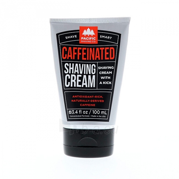 Skutimosi kremas Pacific Shaving Men´s caffeine shaving cream Caffeinated (Shaving Cream) 100 ml paveikslėlis 1 iš 1