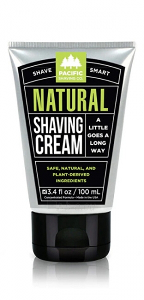 Skutimosi kremas Pacific Shaving Men´s natural shaving cream Natura l (Shaving Cream) 100 ml paveikslėlis 1 iš 1