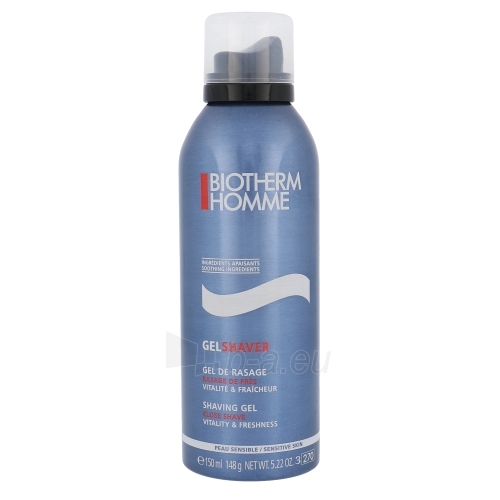 Skutimosi putos Biotherm Homme Shaving Gel Sensitive Skin Cosmetic 150ml paveikslėlis 1 iš 1