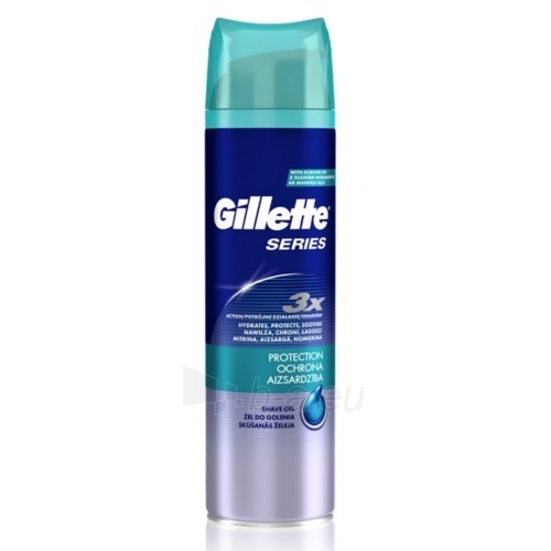 Skutimosi žėlė Gillette Series Protection 3v1 Shave Gel 200 ml paveikslėlis 1 iš 1