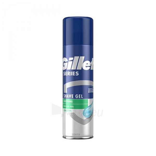 Skutimosi žėlė Gillette Shaving Gel for Sensitive Skin Gillette Series (Sensitive Skin) - 200 ml paveikslėlis 1 iš 1